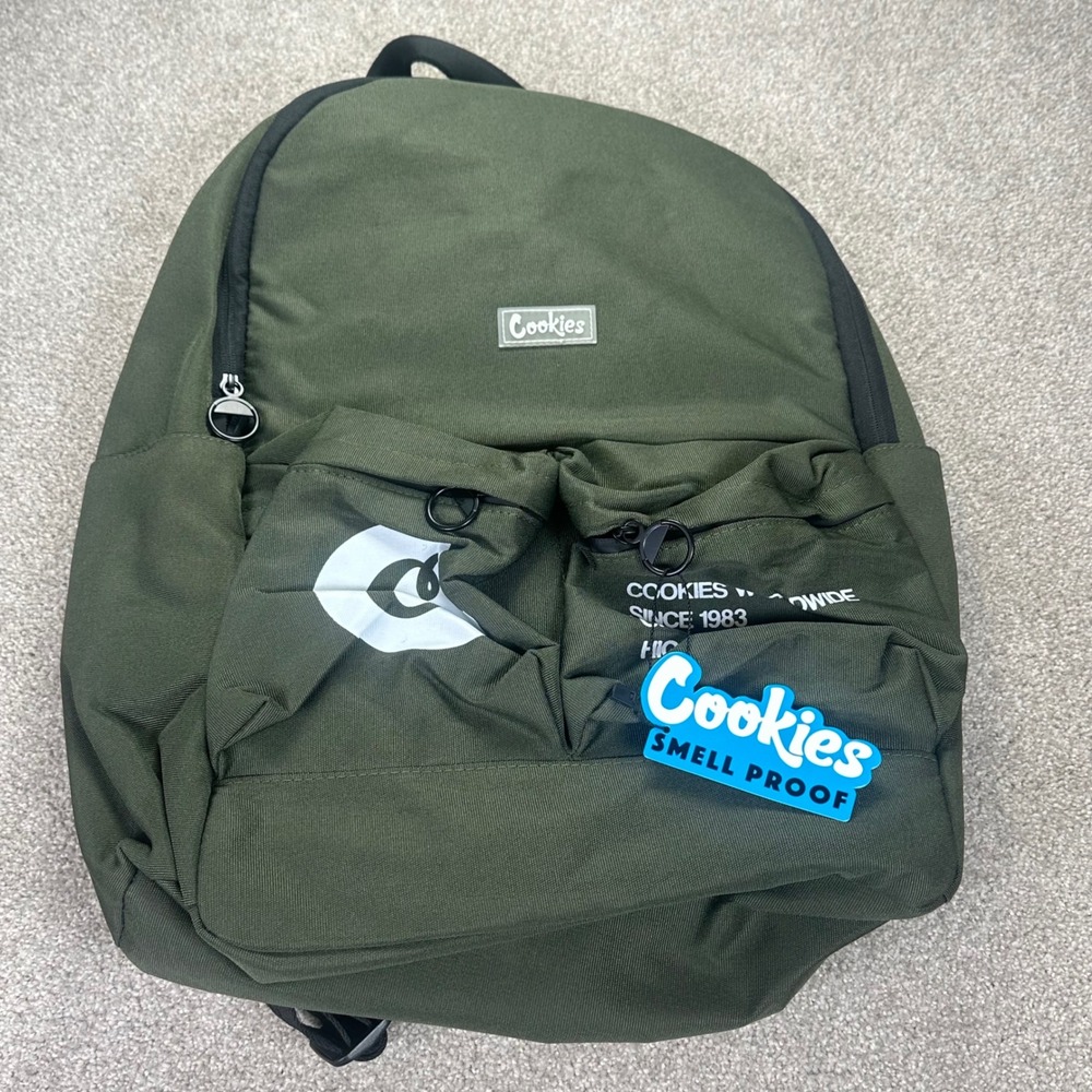 Cookies Smell Proof Backpack Green Original‎ Loud Pack High Grade